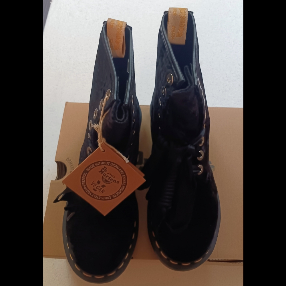 Dr. Martens Black Lace Up Boots